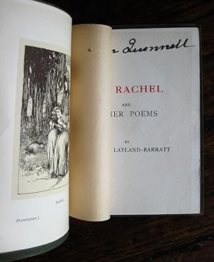 Imagen del vendedor de To Rachel and other poems a la venta por James Fergusson Books & Manuscripts
