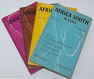 Africa South in Exile [4 issues] Vol. 5, no. 2, January - March 1961 to vol. 6, no. 1, October - ...