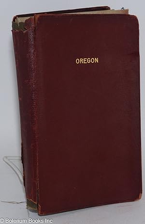 Heald-Menerey's Geographical Commercial and Recreational Map Oregon