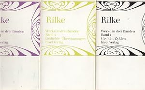 Werke in drei Bänden Erster Band: Einleitung von Beda Allemann. Gedicht-Zyklen; Zweiter Band: Ged...
