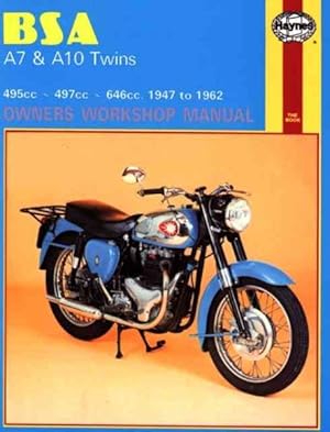 Seller image for Bsa A7 Abd A10 Twins Owners Workshop Manual for sale by GreatBookPricesUK