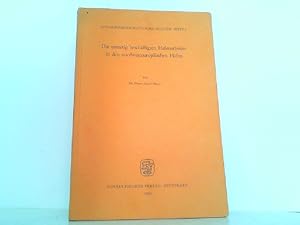 Bild des Verkufers fr Die unstetig beschftigten Hafenarbeiter in den nordwesteuropischen Hfen. Eine industriesoziologische Untersuchung in Antwerpen, Bremen, Bremerhaven, Hamburg und Rotterdam. zum Verkauf von Antiquariat Ehbrecht - Preis inkl. MwSt.