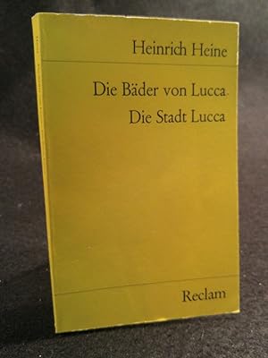 Seller image for Die Bder von Lucca / Die Stadt Lucca for sale by ANTIQUARIAT Franke BRUDDENBOOKS