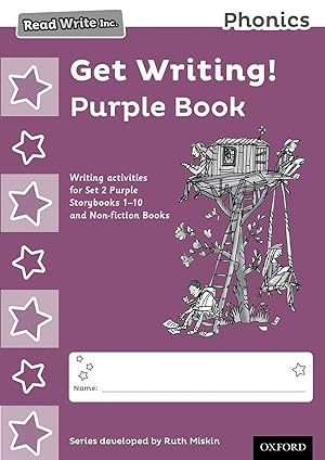 Seller image for Pack 10 read write inc.phonics get writing! purple book for sale by Imosver