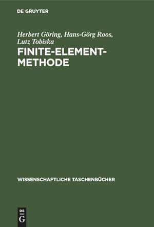 Bild des Verkufers fr Finite-Element-Methode : Eine Einfhrung zum Verkauf von AHA-BUCH GmbH