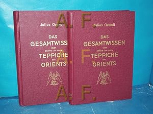 Bild des Verkufers fr Das Gesamtwissen ber antike und neue Teppiche des Orients in 2 Bnden zum Verkauf von Antiquarische Fundgrube e.U.