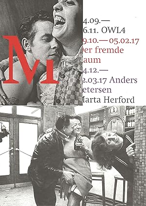 Bild des Verkufers fr Anders Petersen a collection of 2 invitations / documents zum Verkauf von The land of Nod - art & books