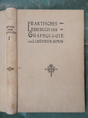 Bild des Verkufers fr Praktisches Lehrbuch der Graphologie zum Verkauf von Buchantiquariat Uwe Sticht, Einzelunter.