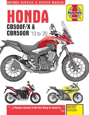 Seller image for Honda Cb500f/X & Cbr500r '13 to ' 20 for sale by GreatBookPrices