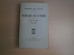 Image du vendeur pour MEMOIRES DE GUERRE TOME 2 L'UNITE 1942 1944 mis en vente par Le temps retrouv