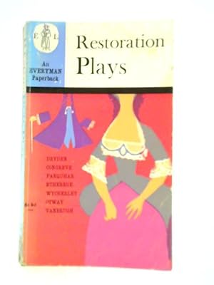 Image du vendeur pour Restoration Plays mis en vente par World of Rare Books