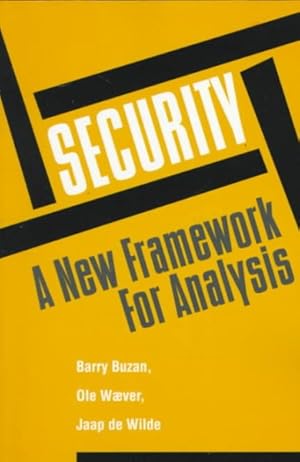 Bild des Verkufers fr Security : A New Framework for Analysis zum Verkauf von GreatBookPrices