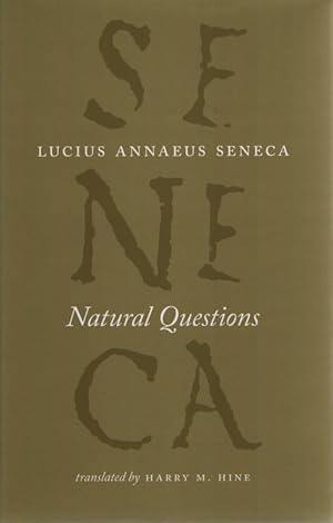 Immagine del venditore per Seneca: Natural Questions. The Complete Works of Lucius Annaeus Seneca. venduto da Fundus-Online GbR Borkert Schwarz Zerfa