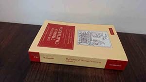 Imagen del vendedor de The Works of Thomas Chatterton: Volume 2 (Cambridge Library Collection - Literary Studies) a la venta por BoundlessBookstore