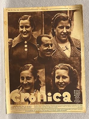 CRÓNICA Revista de la Semana nº 380 - 21 de Febrero de 1937 -