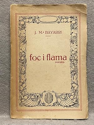 Seller image for FOC I FLAMA Poesies. for sale by Auca Llibres Antics / Yara Prez Jorques