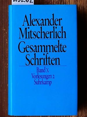 Imagen del vendedor de Vorlesungen 2. Hrsg. von Max Looser. a la venta por Michael Fehlauer - Antiquariat