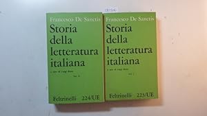 Image du vendeur pour Storia della letteratura italiana (2 Vol.) mis en vente par Gebrauchtbcherlogistik  H.J. Lauterbach