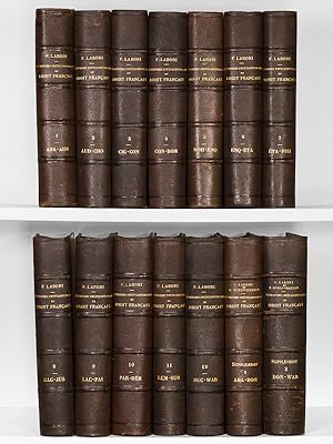 Répertoire encyclopédique du Droit Français (12 Tomes et 2 Volumes de Supplément : Complet)