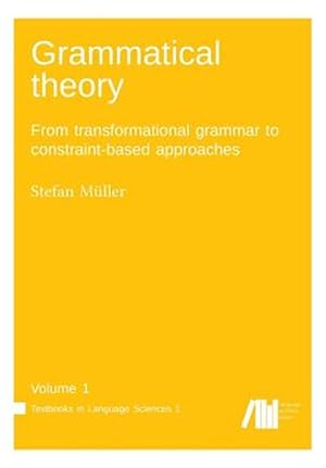 Image du vendeur pour Grammatical Theory Vol. 1 mis en vente par GreatBookPrices