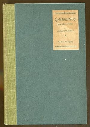 Immagine del venditore per Gambrinus and Other Stories venduto da Dearly Departed Books