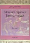 Image du vendeur pour Literatura espaola. Historia y textos. 2 mis en vente par AG Library