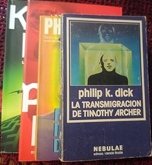 Imagen del vendedor de LABERINTO DE MUERTE + LOTERA SOLAR + FLUYAN MIS LGRIMAS, DIJO EL POLICA + LA TRANSMIGRACiN DE TIMOTHY ARCHER a la venta por Libros Dickens