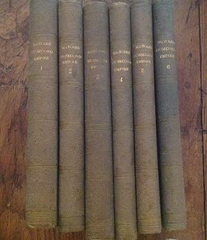 HISTOIRE illustrée du SECOND EMPIRE . Complète en 6 volumes reliés .