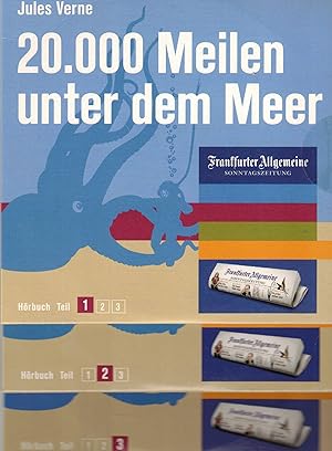 Immagine del venditore per 20.000 Meilen unter dem Meer. 3 Audio-CD (in der exklusiven Edition "Jugendliteratur als Hrbuch" der Frankfurter Allgemeinen Sonntagszeitung) venduto da Paderbuch e.Kfm. Inh. Ralf R. Eichmann