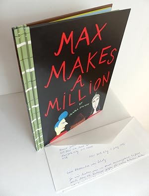 Bild des Verkufers fr Max Makes A Million. - signiert von dem Knstler Bruno Jakob. zum Verkauf von Antiquariat Maralt