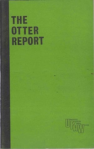 Seller image for THE OTTER REPORT. By Marie N. Stephens, B.Sc. for sale by Coch-y-Bonddu Books Ltd