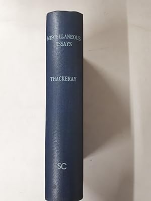Bild des Verkufers fr The Works Of William Makepeace Thackery. Miscellaneous Essays, Sketches and Reviews, Contributions To "Punch". Volume XIII zum Verkauf von Cambridge Rare Books