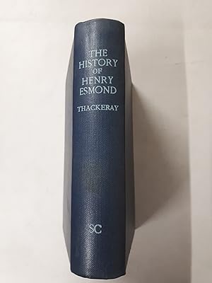 Bild des Verkufers fr The Works Of William Makepeace Thackery. The History Of Henry Esmond, Also The Memoirs Of Barry Lyndon. Volume IV zum Verkauf von Cambridge Rare Books