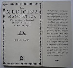 Image du vendeur pour La Medicina magntica. Del Ungento Armario al Polvo Simptico de Kenelm Digby mis en vente par Libreria Ninon