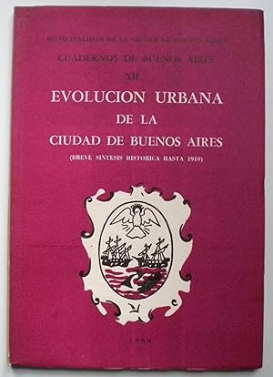 Evolución Urbana de la Ciudad de Buenos Aires (Breve sintésis histórica hasta 1910)