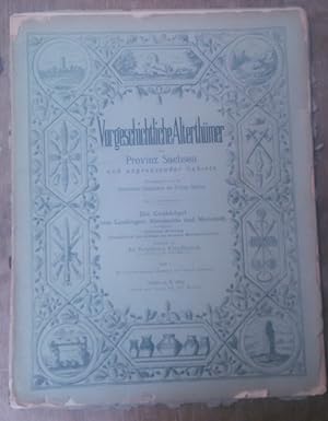 Imagen del vendedor de Die Grabhgel von Leubingen, Smmerda und Nienstedt. Heft 1 und 2: Einleitung. a la venta por Johann Nadelmann Antiquariat