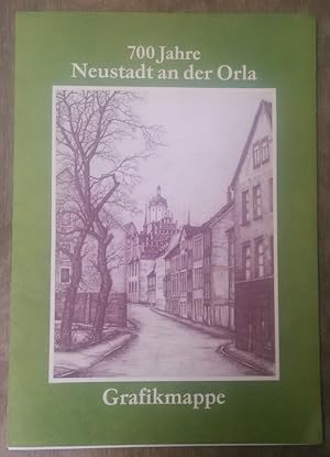 Seller image for 700 Jahre Neustadt an der Orla. Grafikmappe des Mal- und Zeichenzirkels. for sale by Johann Nadelmann Antiquariat