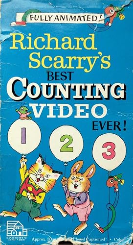 Immagine del venditore per Richard Scarry's Best Counting Video Ever! [VHS] venduto da Kayleighbug Books, IOBA