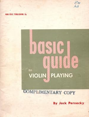 Basic Guide to Violin Playing