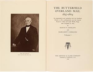 Seller image for THE BUTTERFIELD OVERLAND MAIL 1857 - 1869. for sale by William Reese Company - Americana