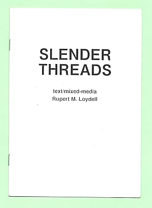 Bild des Verkufers fr Slender Threads (17th phase Angles Of Incidence) zum Verkauf von The Bookshop at Beech Cottage