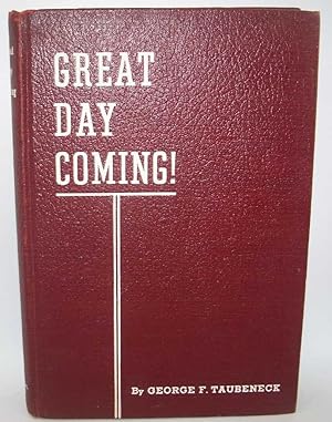 Imagen del vendedor de Great Day Coming! Studies in Reconversion for Distribution Organizations a la venta por Easy Chair Books