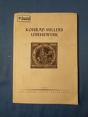 Seller image for Konrad Millers Lebenswerk - Konrad Millers Life-Work for sale by Antiquariat BehnkeBuch