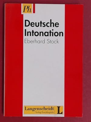 Bild des Verkufers fr Deutsche Intonation. zum Verkauf von Wissenschaftliches Antiquariat Zorn