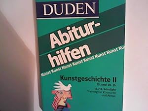 Bild des Verkufers fr Duden Abiturhilfen, Kunstgeschichte II, 12./13. Schuljahr zum Verkauf von ANTIQUARIAT FRDEBUCH Inh.Michael Simon