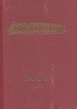 MIBA-Miniaturbahnen. - Bd. 29 / 1977, H. 1 - 12 (gebunden in 1 Bd.)