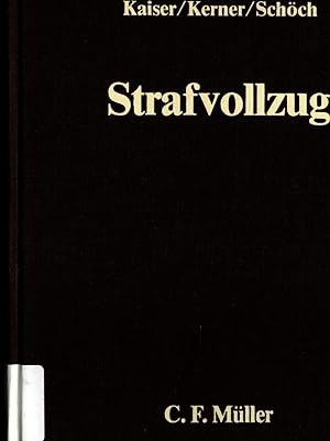 Seller image for Strafvollzug Ein Lehrbuch for sale by avelibro OHG
