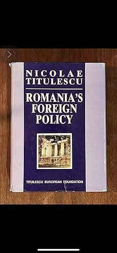 Romania's Foreign Policy [1937]