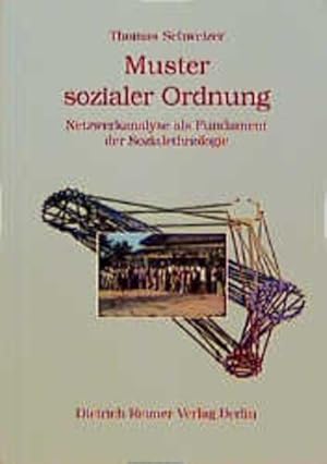 Imagen del vendedor de Muster sozialer Ordnung. Netzwerkanalyse als Fundament der Sozialethnologie. a la venta por Antiquariat Thomas Haker GmbH & Co. KG