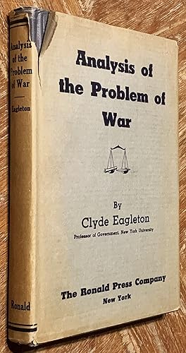 Seller image for Analysis of the Problem of War, for sale by DogStar Books